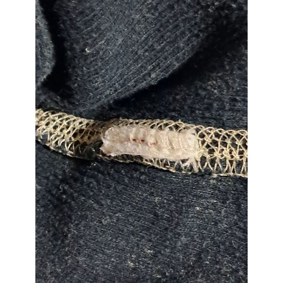 Free People Geometric Black & White Knit Long Sleeve Top Size M - Picture 9 of 9